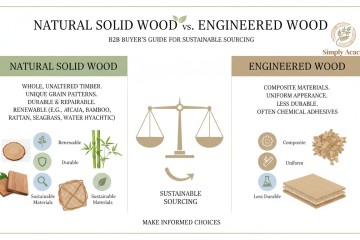How to Tell the Difference Between Natural Solid Wood and Engineered Wood: A Guide for Global Buyers